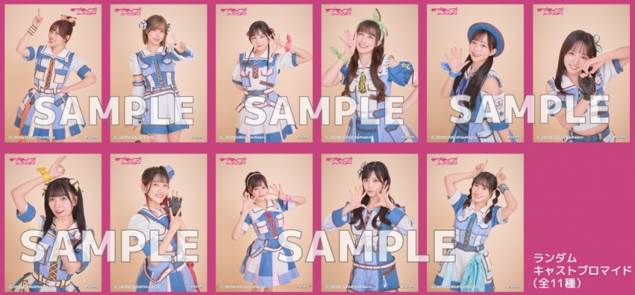 ランダムキャストブロマイド(全11種)
